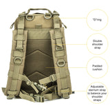 Small Military Tactical Backpack 30L Assault Backpack Tactical Bag - backpacks4less.com