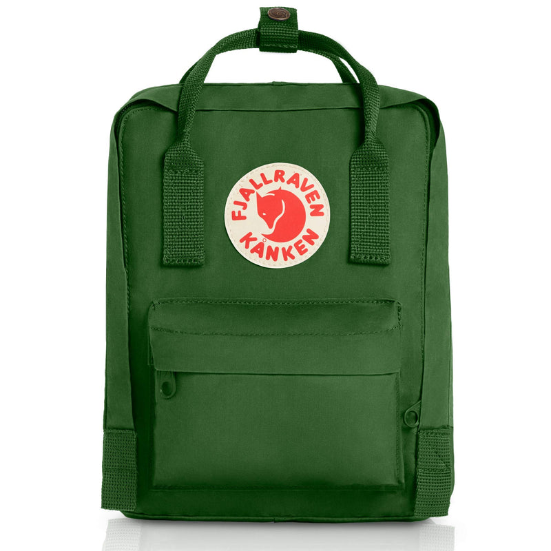 Fjallraven - Kanken Mini Classic Backpack for Everyday, Leaf Green - backpacks4less.com