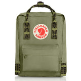 Fjallraven - Kanken Mini Classic Backpack for Everyday, Green/Folk Pattern