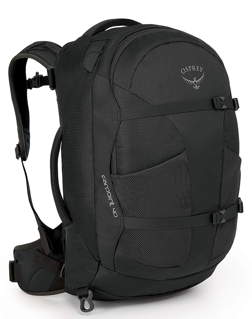Osprey Packs Farpoint 40 Travel Backpack, Volcanic Grey, Medium/Large - backpacks4less.com