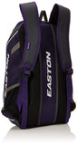 EASTON GAME READY Bat & Equipment Backpack Bag | Baseball Softball | 2020 | Purple | 2 Bat Pockets | Vented Main Compartment | Vented Shoe Pocket | Zippered Valuables Pocket | Fence Hook - backpacks4less.com