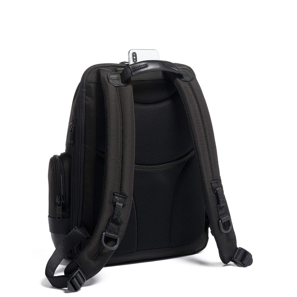 TUMI - Alpha Bravo Nathan Laptop Backpack - 15 Inch Computer Bag for Men and Women - Black - backpacks4less.com