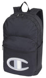 Champion Unisex Textile Mini Backpack (Black)