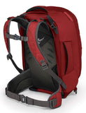 Osprey Packs Farpoint 40 Travel Backpack, Jasper Red, Small/Medium - backpacks4less.com