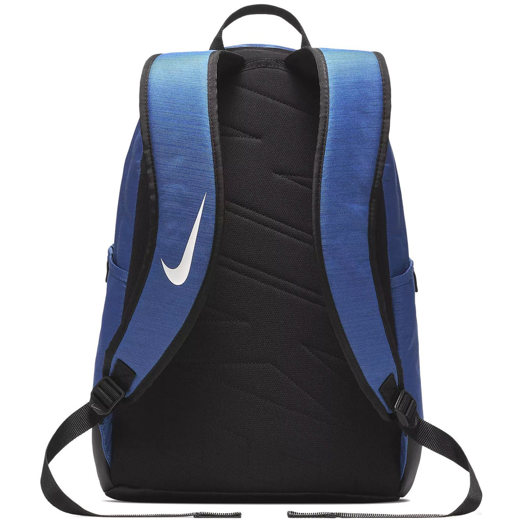 Nike Brasilia Training Backpack, Extra Large Backpack Built for Secure Storage with a Durable Design, Game Royal/Black/White - backpacks4less.com