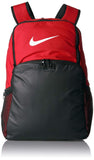 NIKE Brasilia XLarge Backpack 9.0, University Red/Black/White, Misc - backpacks4less.com