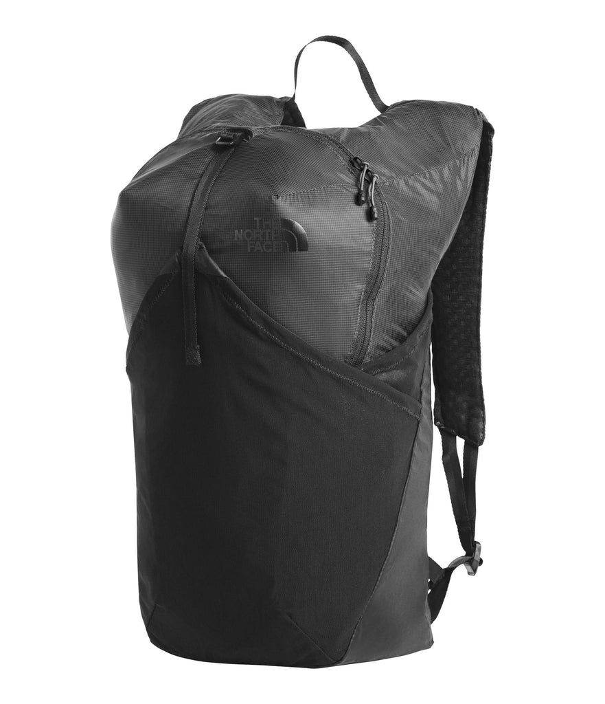 The North Face Flyweight Pack, Asphalt Grey/TNF Black, OS - backpacks4less.com