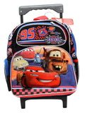 Disney Pixars' Cars Racers 12 inch Small Rolling Backpack