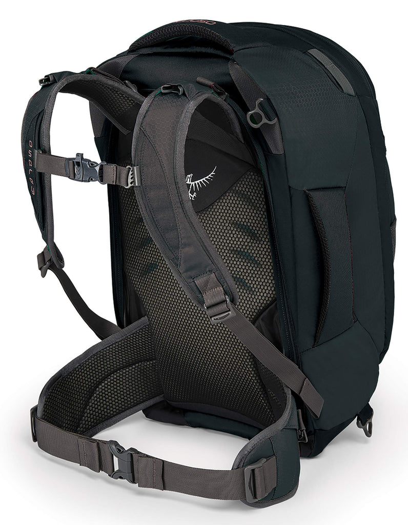 Osprey Packs Farpoint 40 Travel Backpack, Volcanic Grey, Medium/Large - backpacks4less.com
