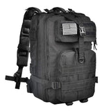 NOOLA Military Tactical Backpack Large Army Rucksack Assault Pack Molle Bag Black