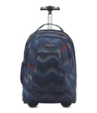 JanSport JS00TN8940L Driver 8 Backpack, Matrix Chevron Navy