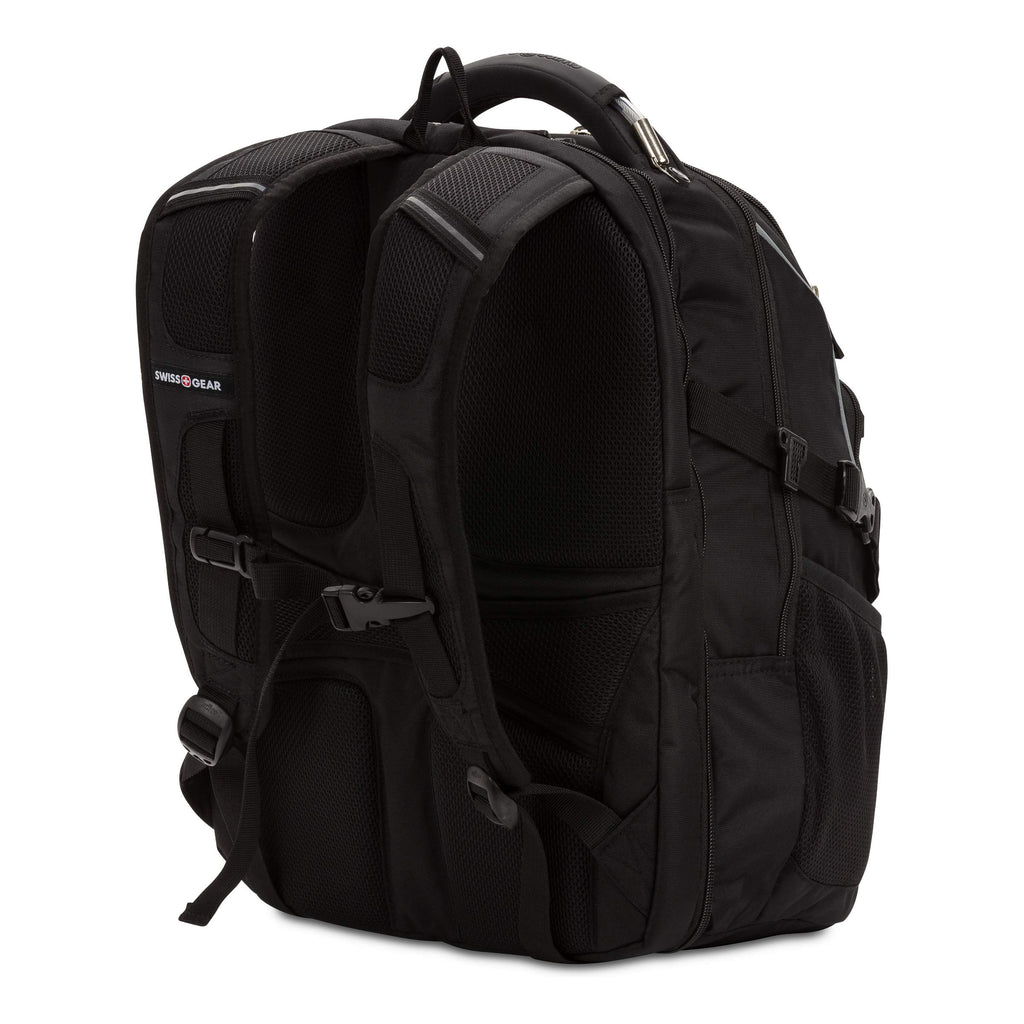 SWISSGEAR SA6752.Black TSA Friendly ScanSmart Laptop Backpack for Work School and Travel - backpacks4less.com