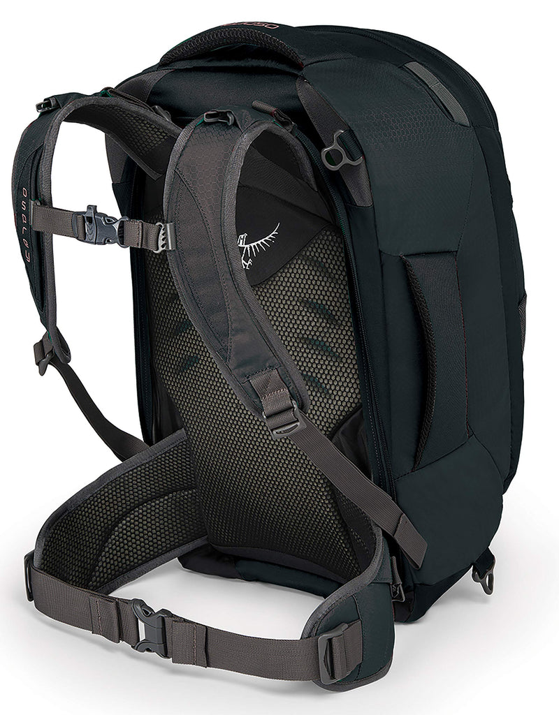 Osprey Packs Farpoint 40 Travel Backpack, Volcanic Grey, Medium/Large - backpacks4less.com