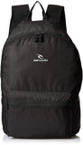 Rip Curl Men's Packable Dome Backpack, Black, 1SZ
