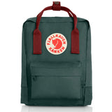 Fjallraven - Kanken Mini Classic Backpack for Everyday, Forest Green/Ox Red