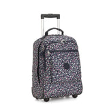 Kipling Sanaa Large Rolling Backpack Floral Rush - backpacks4less.com