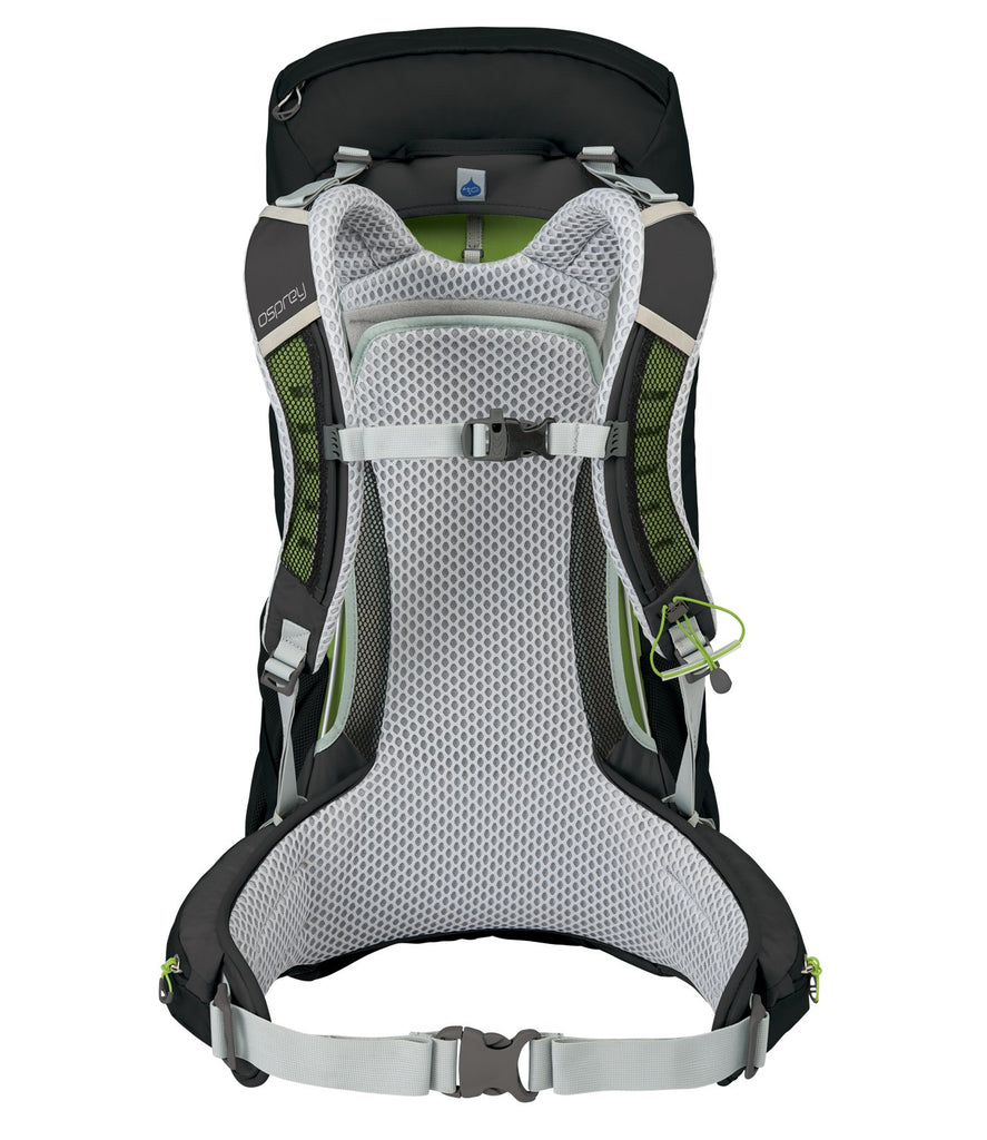 Osprey Packs Stratos 34 Hiking Backpack, Black, Medium/Large - backpacks4less.com