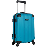 Kenneth Cole Reaction Out Of Bounds 20-Inch Carry-On Lightweight Durable Hardshell Luggage Teal