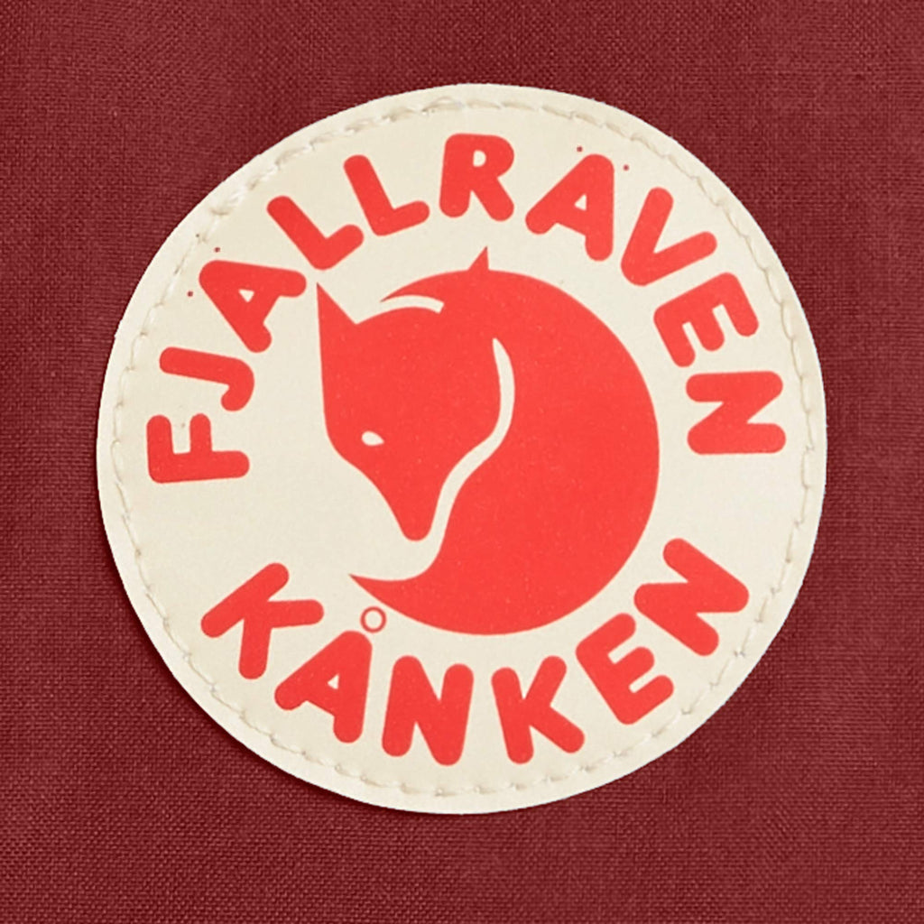 Fjallraven - Kanken Mini Classic Backpack for Everyday, Ox Red/Royal Blue - backpacks4less.com