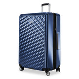 Ricardo Beverly Hills Melrose Hardside Expandable Luggage with Lightweight Construction for Smooth Traveling, Stylish, Durable, and Spacious, Men and Women, Prussian Blue, Check-In Large 30-Inch