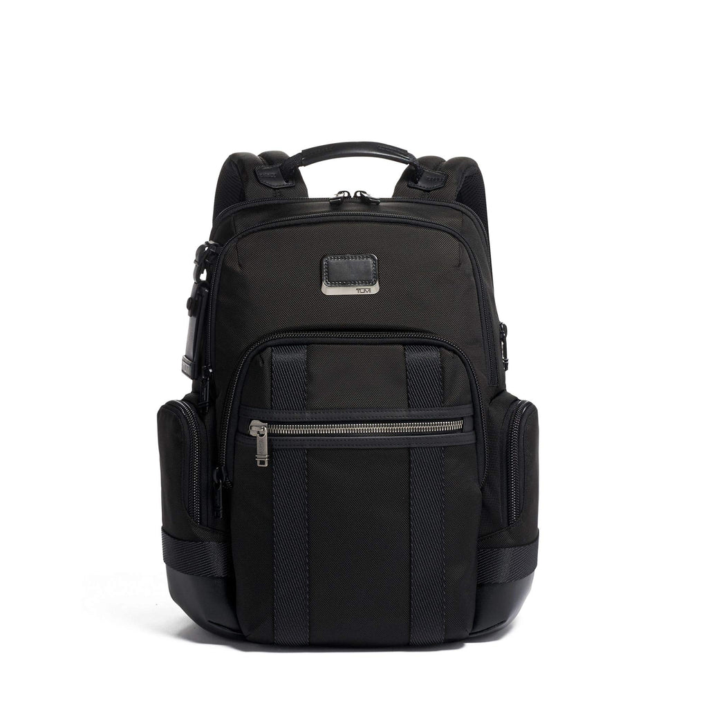 TUMI - Alpha Bravo Nathan Laptop Backpack - 15 Inch Computer Bag for Men and Women - Black - backpacks4less.com