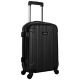 Kenneth Cole Reaction Out Of Bounds 20-Inch Carry-On Lightweight Durable Hardshell Luggage Black
