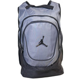 Nike Air Jordan 23 Jumpman Backpack School (One Size, Black and Gray Elephant)