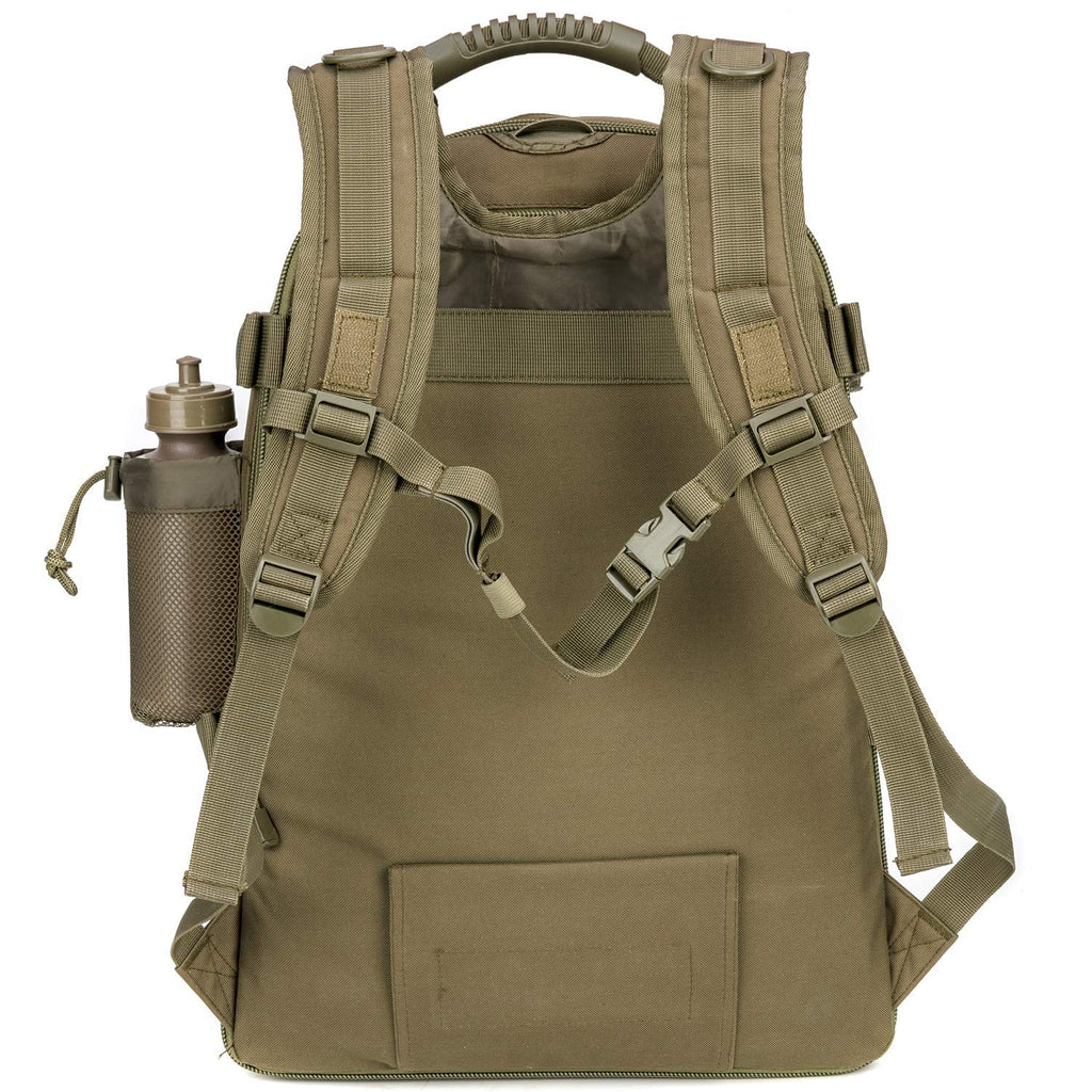 Military Expandable Travel Backpack Tactical Waterproof Work Backpack for Men (o.d.green) - backpacks4less.com