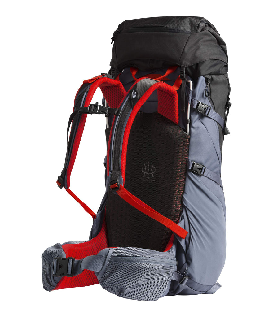 The North Face Terra 55, Grisaille Grey/Asphalt Grey, Small/Medium - backpacks4less.com
