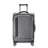 Ricardo Beverly Hills Malibu Bay 3.0 Softside, 4 Wheel Spinner, Lightweight Suitcase, Unisex, Stylish, Gray, Carry-On 20-Inch
