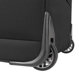 Ricardo Beverly Hills Seahaven 2.0 Softside Under Seat Carry-On, Durable and Lightweight, 2-Wheel Smooth-Rolling Spinners, Trolley Sleeve and Easy Access Front Pocket, Midnight, Carry-On 16-Inches