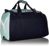 PUMA Women's Evercat Dispatch Duffel, navy/light blue, OS - backpacks4less.com