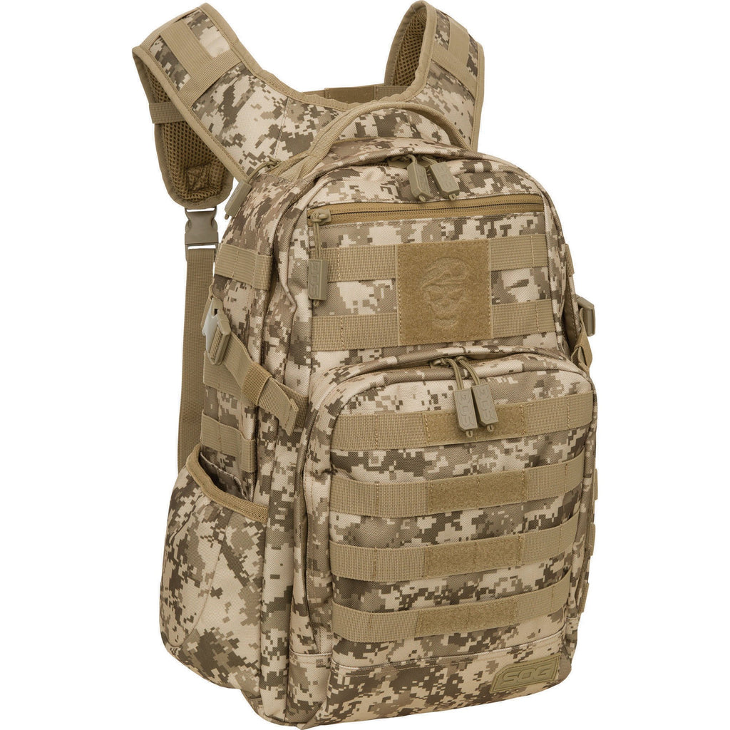 SOG Ninja Tactical Day Pack, 24.2-Liter, Camo - backpacks4less.com
