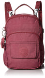 Kipling womens Alber 3-In-1 Convertible Mini Backpack, fig purple, One Size