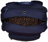 Vera Bradley Iconic Campus Microfiber, Classic Navy - backpacks4less.com
