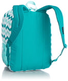 JanSport Big Student Classics Series Backpack - Aqua Dash Zuo Bisou - backpacks4less.com
