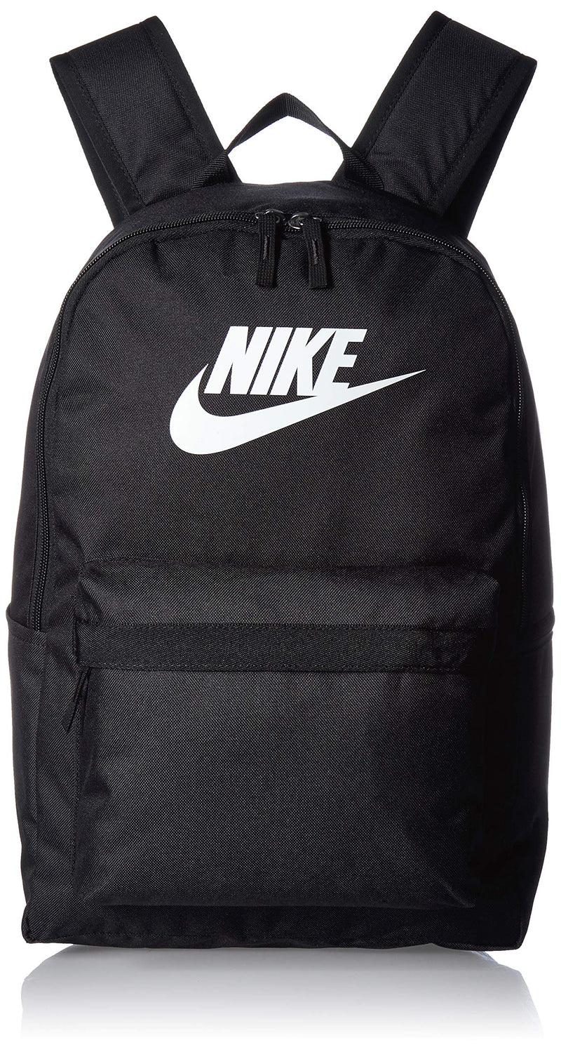 NIKE Heritage Backpack 2.0, Black/Black/White, Misc - backpacks4less.com