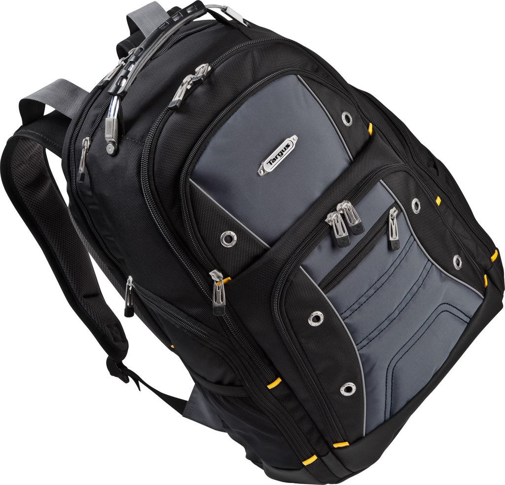 Targus Drifter II for Professional Business Commuter Backpack for 17-Inch Laptop, Black/Gray (TSB239US) - backpacks4less.com