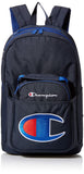 Champion Kids' Big Supercize Backpack & Lunch Kit Combo, Navy, Youth Size