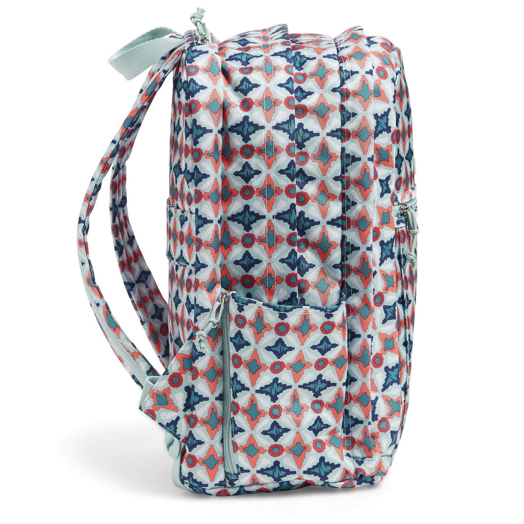 Vera Bradley Lighten Up Grand, Water Geo - backpacks4less.com