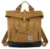 Carhartt Legacy Women's Hybrid Convertible Backpack Tote Bag, Carhartt Brown