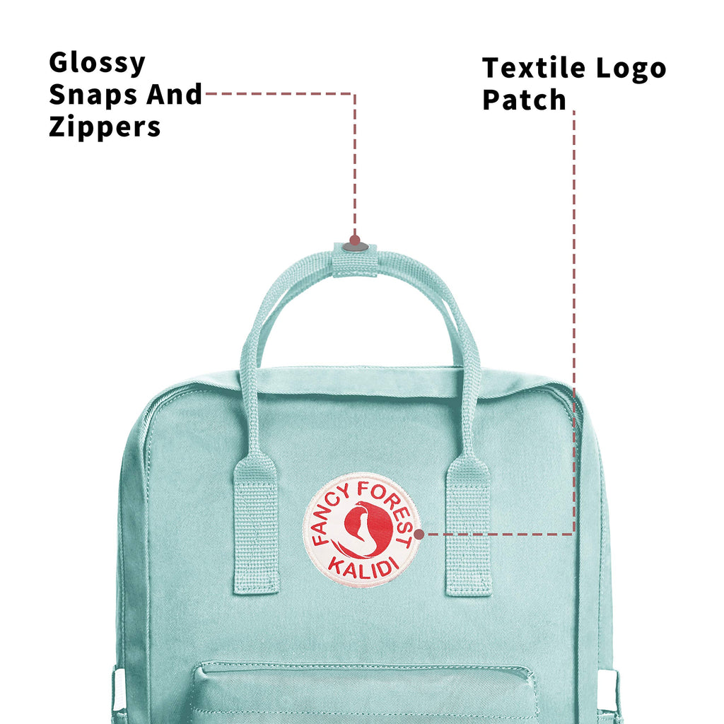 KALIDI Casual Backpack for Women,15 Inches Laptop Classic Backpack Camping Rucksack Travel Outdoor Daypack College School Bag (Mint Green) - backpacks4less.com