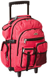 Everest Deluxe Wheeled Backpack, Hot Pink, One Size