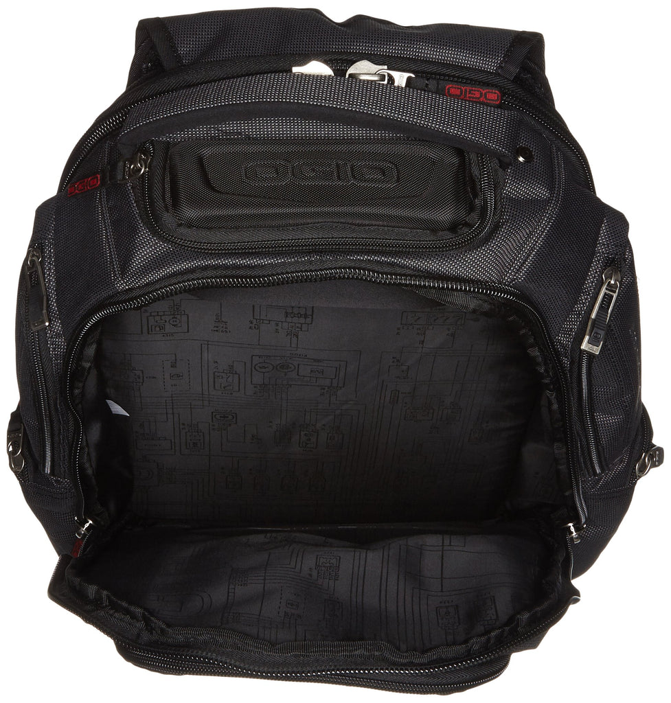 OGIO Renegade RSS Day Pack, Large, Black Pindot - backpacks4less.com