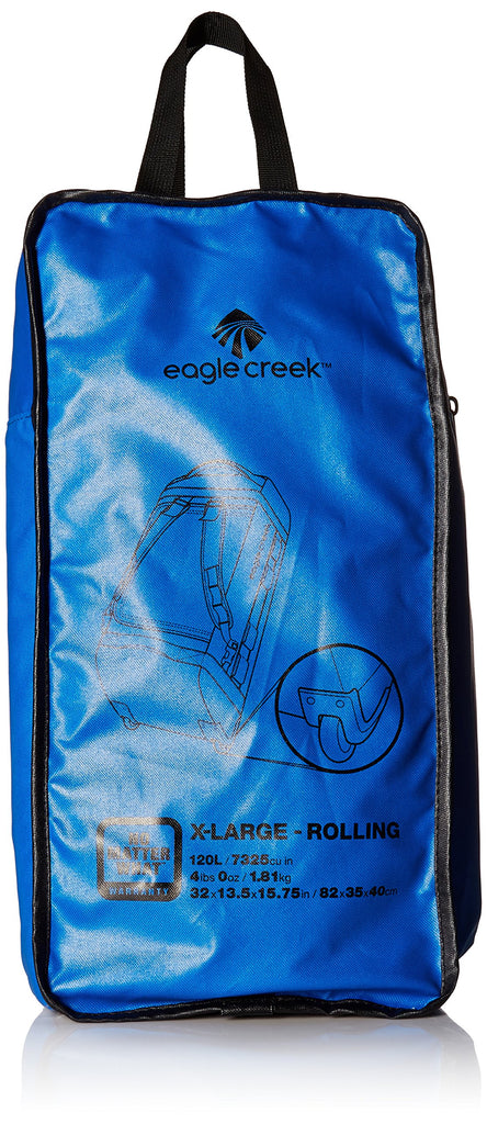 Eagle Creek Cargo Hauler Rolling Duffel, 120L-XL, Blue/Asphalt - backpacks4less.com