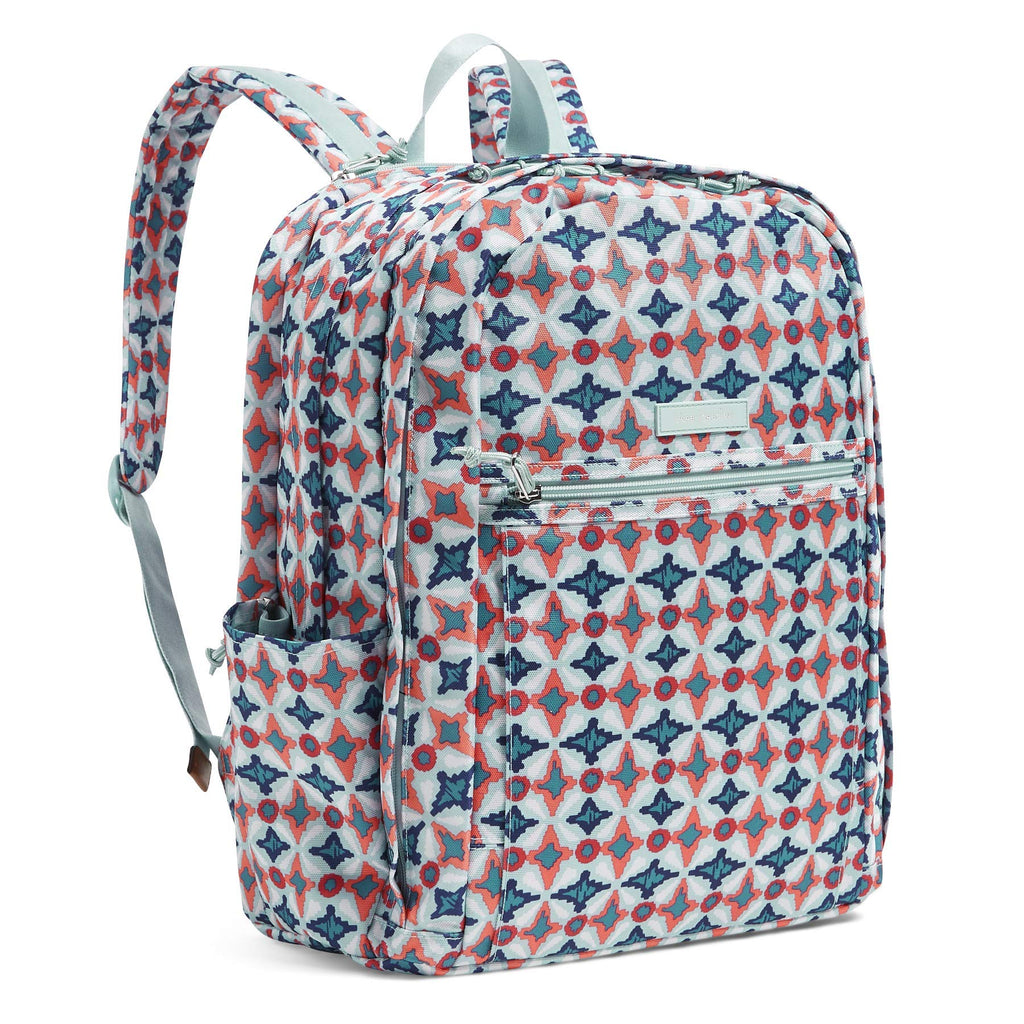 Vera Bradley Lighten Up Grand, Water Geo - backpacks4less.com