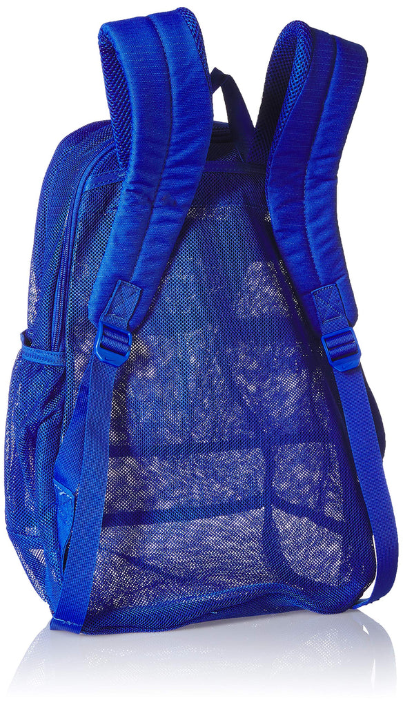 NIKE Brasilia Mesh Backpack 9.0, Game Royal/Game Royal/White, Misc - backpacks4less.com