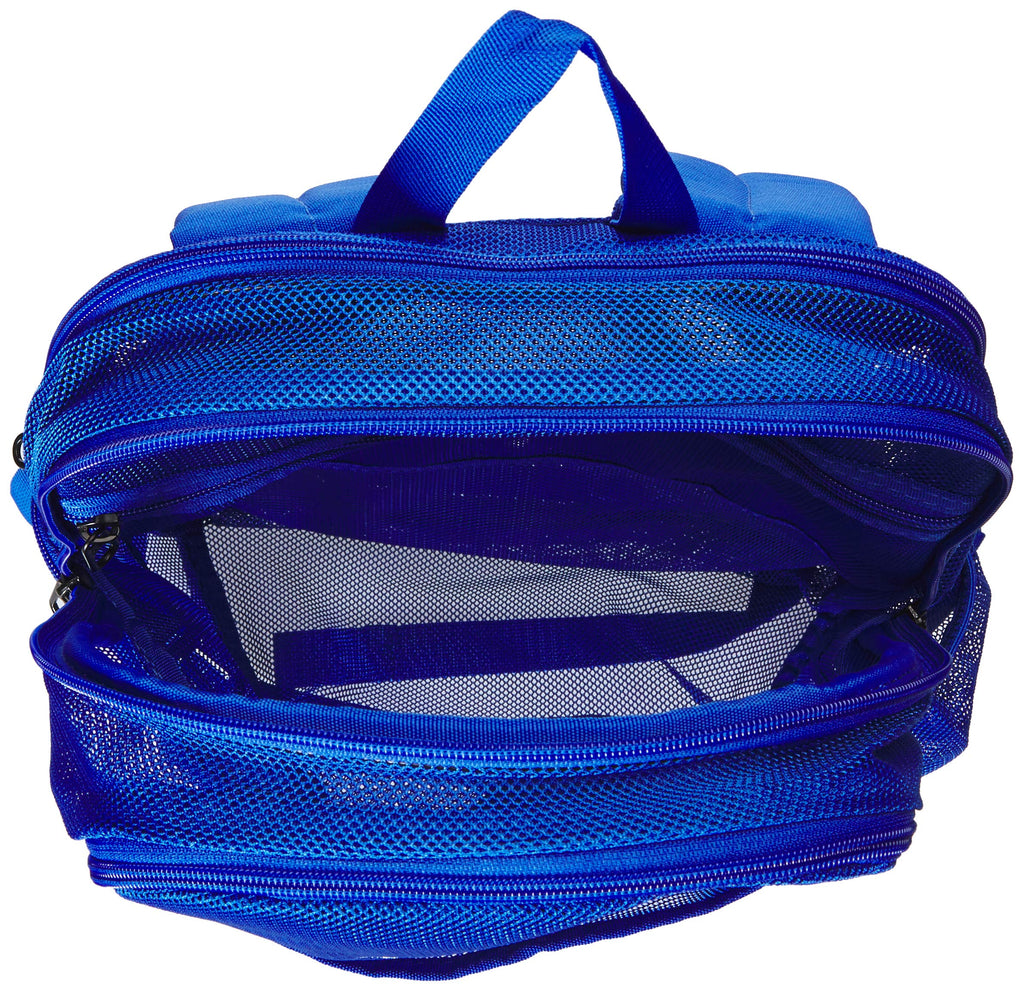 NIKE Brasilia Mesh Backpack 9.0, Game Royal/Game Royal/White, Misc - backpacks4less.com