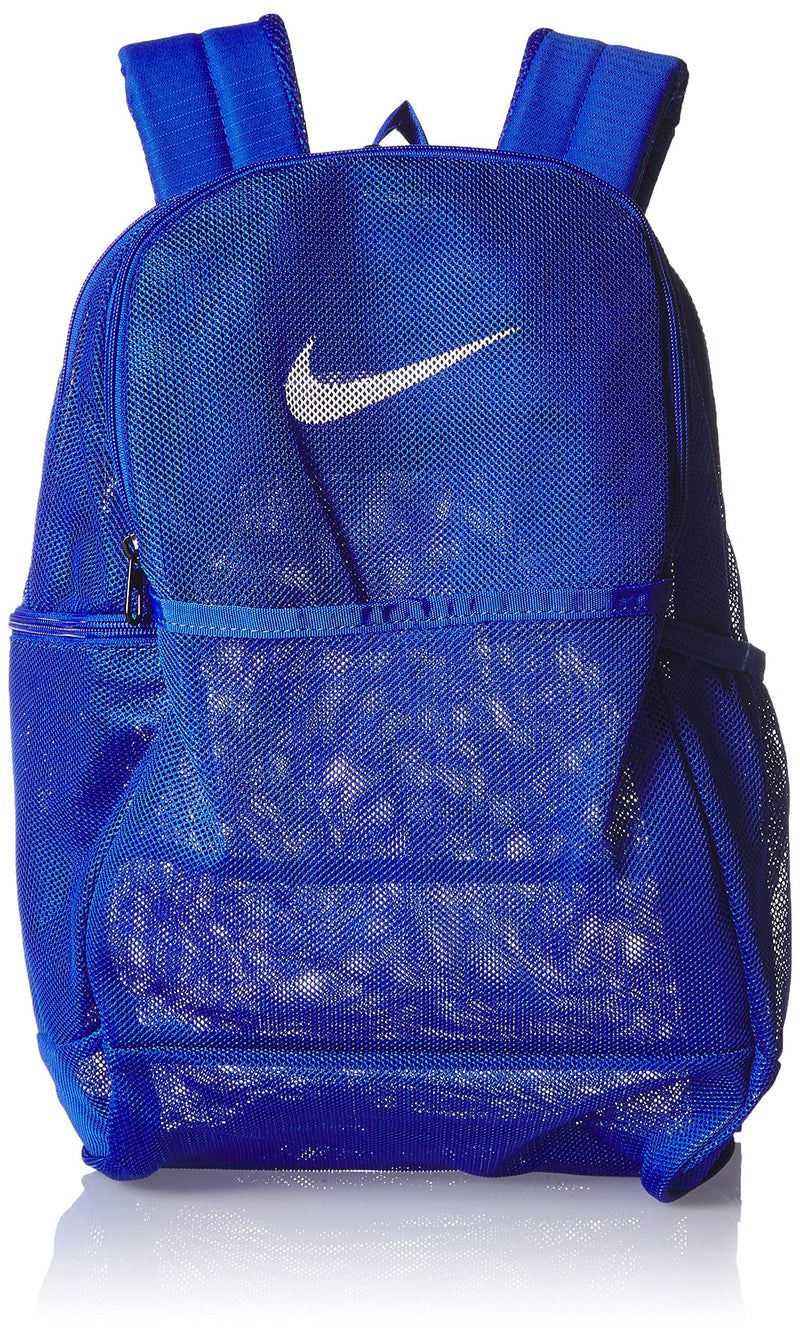 NIKE Brasilia Mesh Backpack 9.0, Game Royal/Game Royal/White, Misc - backpacks4less.com