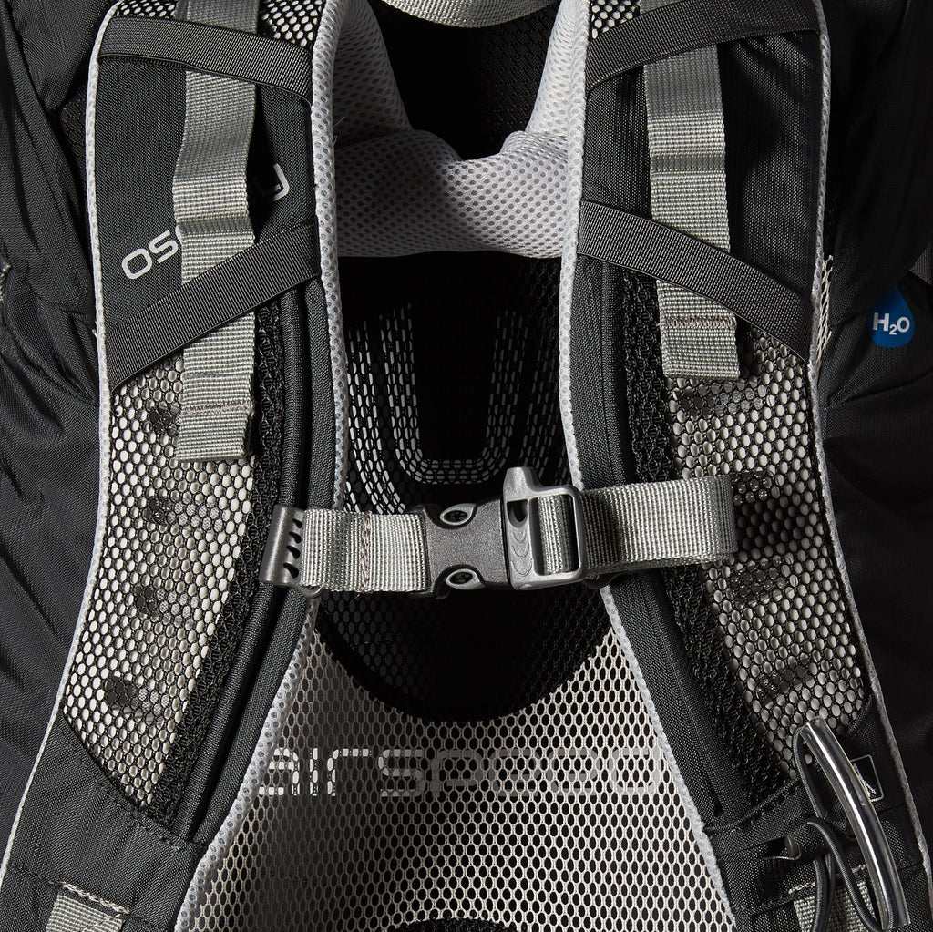 Osprey Packs Stratos 36 Backpack (2016 Model), Anthracite Black, Small/Medium - backpacks4less.com